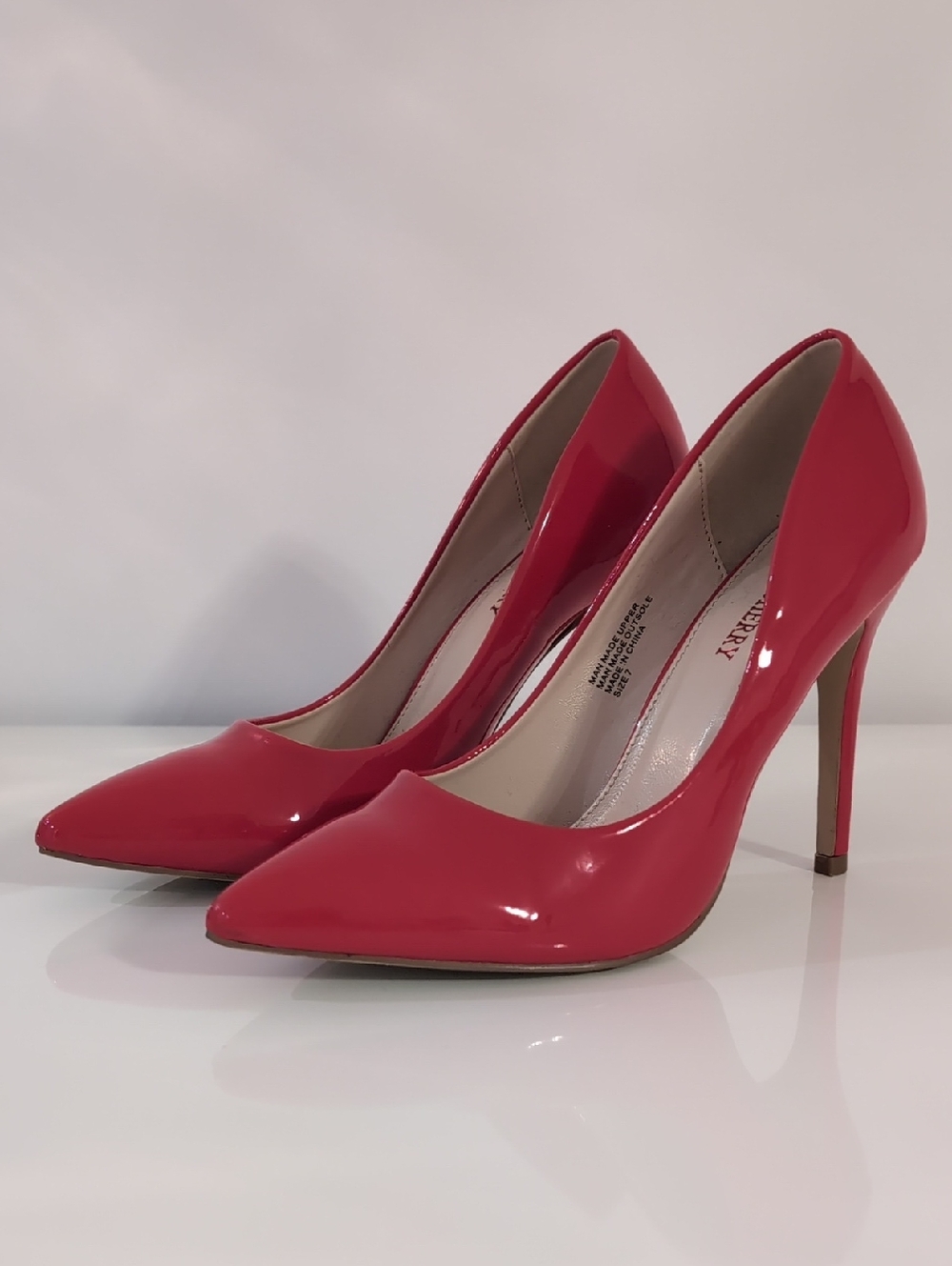 Classic Red Patent Pointed-Toe Stiletto Pumps